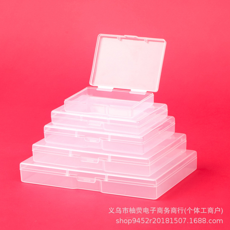 in stock wholesale small product accessories universal pp packaging box rectangular plastic flat box card box transparent storage box in stock wholesale small product accessories universal pp packaging box rectangular plastic flat box card box transparent storage box