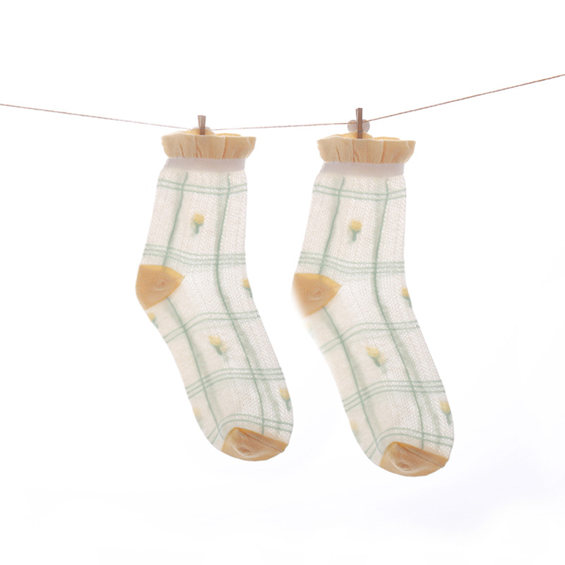 Calcetines de confinamiento de verano de las mujeres de malla delgada maternidad posparto transpirable absorbente del sudor boca suelta calcetines de maternidad primavera y otoño calcetines de sueño