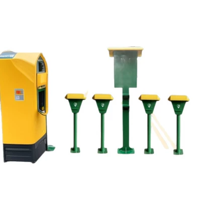 Sunproof Landscape-Style Column, Electric — Elektrikli avtomobil şarj cihazları