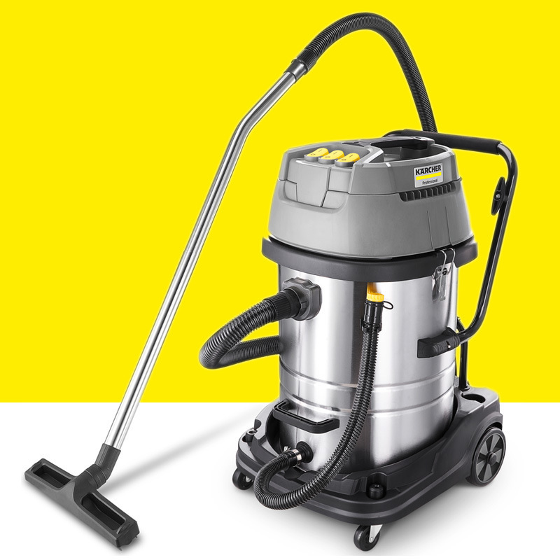 KARCHER ドイツ ケルヒャー 業務用 産業用 ステンレスバケット 乾湿両用ハイパワー掃除機 NT70/3|undefined