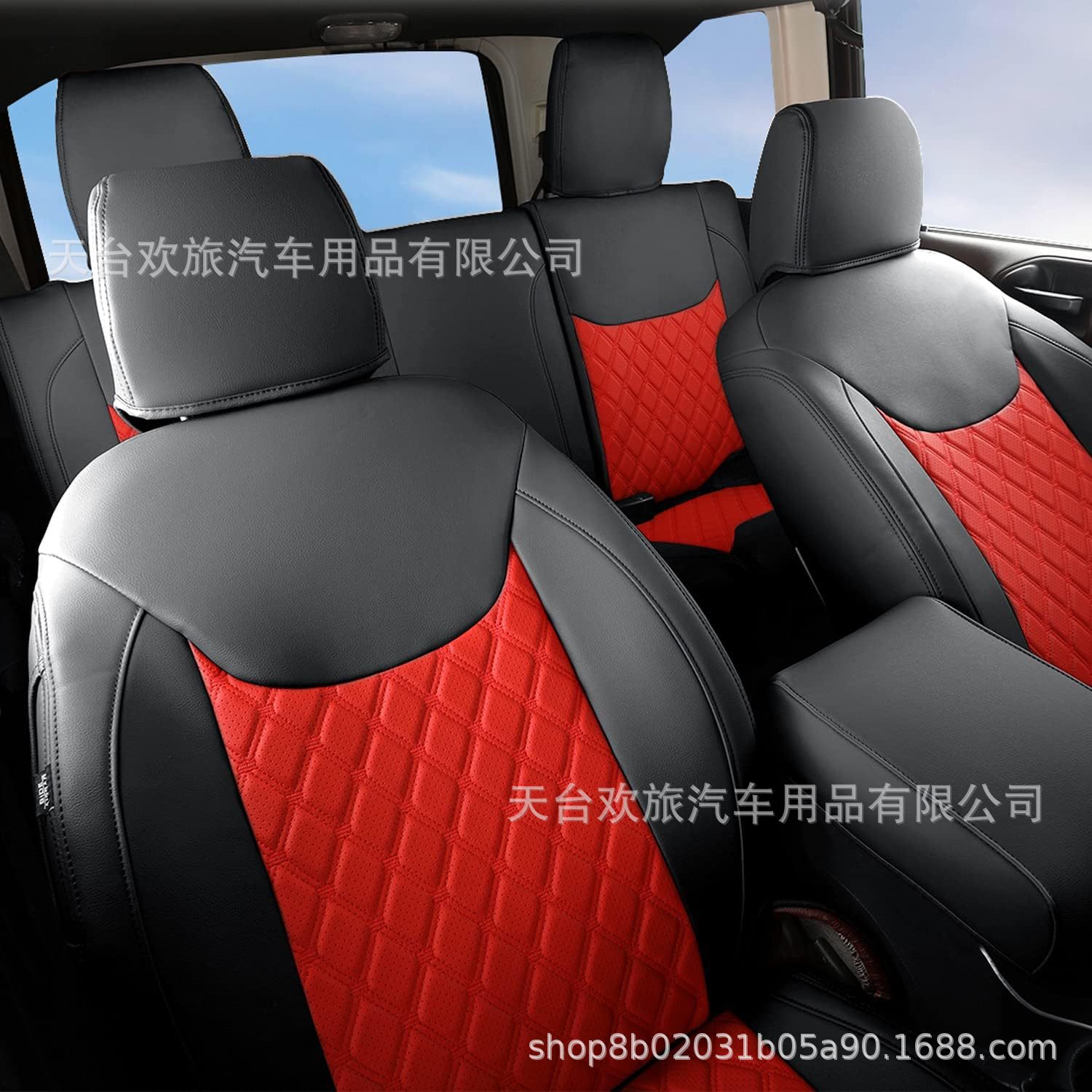 [Border-Border] Wrangler Unlimited 07-17 Special Wrangler Fully Surrounded Car Seat Cover Seat Cushion