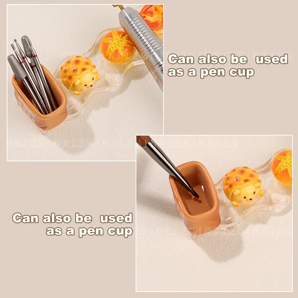 Cartoon manicure brush reusable for manicure