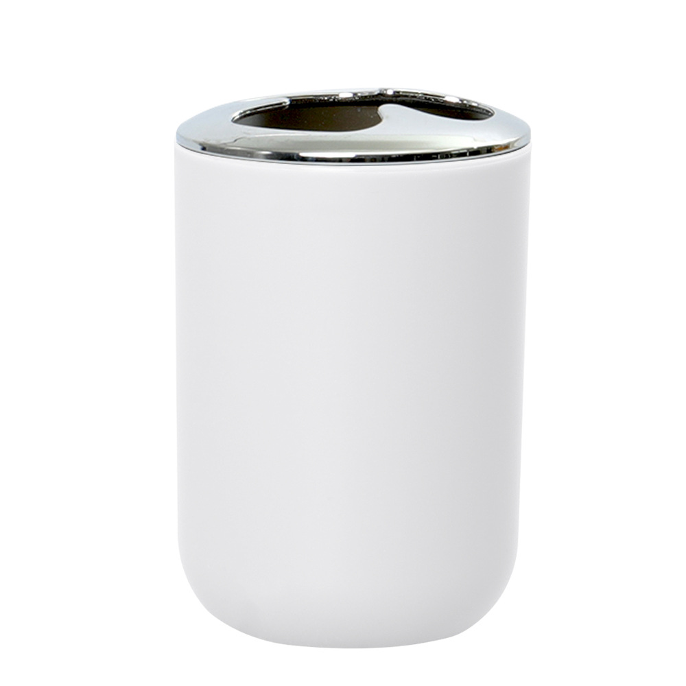 Color sólido estante de cepillado taza de lavado enjuague bucal de plástico portavasos baño Diente taza de almacenamiento rack de pasta de dientes titular de almacenamiento de cepillo de dientes rack