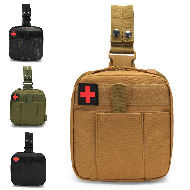 Tactical Leggings Medical Kit Multifunctional First Aid Kit Waist Bag Outdoor Multifunctional Molle Accessories Edc Tool Kit