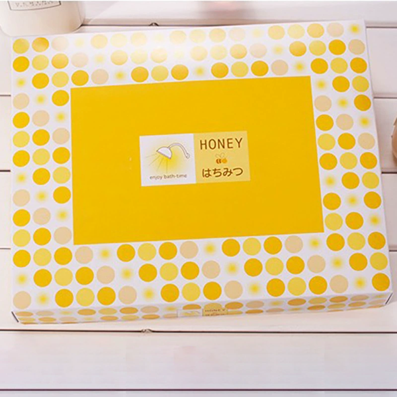 Set, towel, cotton gift box, 7 pieces, Birthday gift