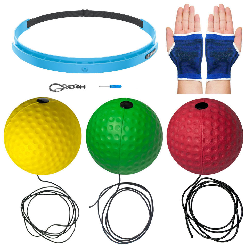 Boxeo de cabeza bola de reacción de descompresión bola de ventilación bola mágica bola de velocidad para adultos entrenamiento de niños fitness entretenimiento doméstico
