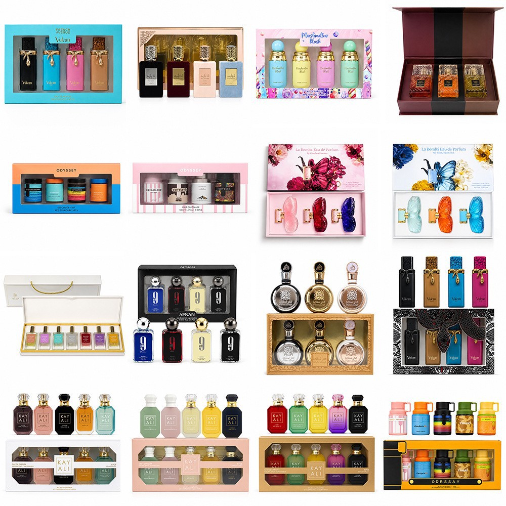 Cross-border women's gift box perfume, Amazon's best-selling Middle Eastern Arabian perfume, men's and women's cosmetic sets, direct sales