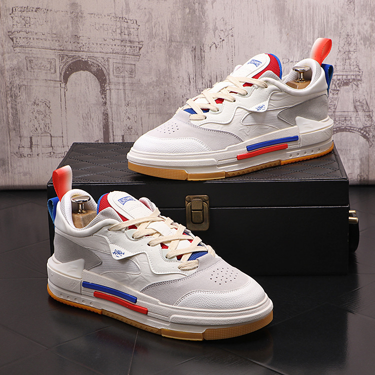 Sports Shoes, New Trendy and Comfortable Low-Cut Sneakers, Versatile Fashionable Casual Shoes, Youthful Korean Style Personalized Men's Shoes