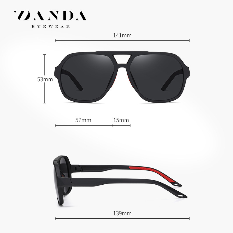 Spot al por mayor polarizador S11111 Goma antideslizante TR Gafas de sol para hombres Pesca al aire libre Gafas de sol polarizadas