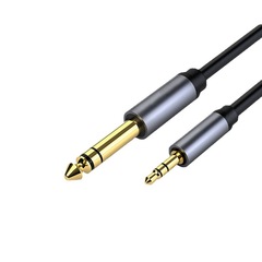 Manufacturer of 3.5mm to 6.5mm audio cables for mobile phones, computers, mixers, guitars, amplifiers, and speakers