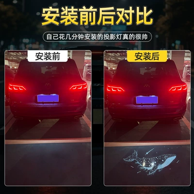 Passat, Lingdu, T-Roc, Tayron, Tiguan, License plate lamp