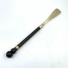 Ebony 35cm copper tip shoehorn