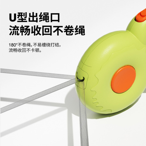 Aiwo's new dog walking artifact dog automatic retractable dog walking rope 3 meters controllable rope pet leash