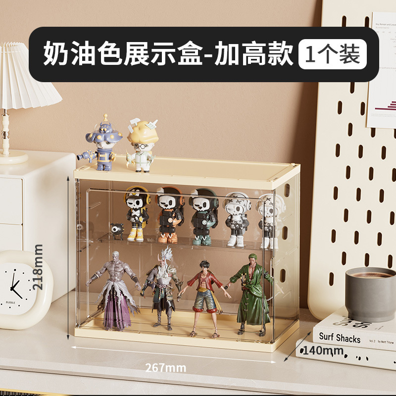 [Estante de exhibición de almacenamiento de caja ciega] Vitrina de escritorio acrílica Estante de caja de almacenamiento de burbuja transparente Mart al por mayor