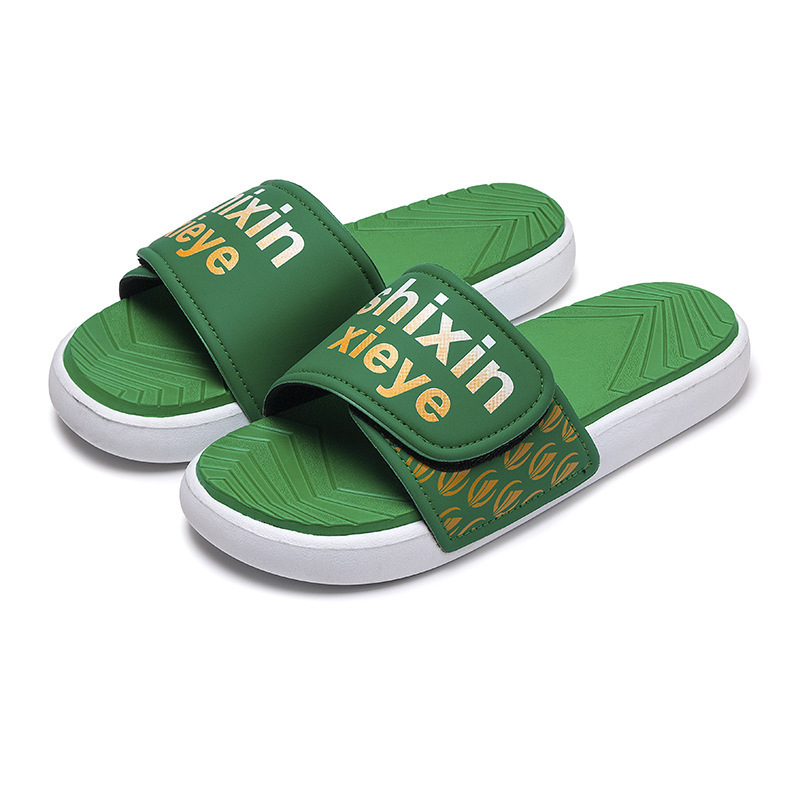 外着屋外スリッパ男性一字引き夏サンダル滑り止め欧米トレンド男性スリッパslippers|undefined