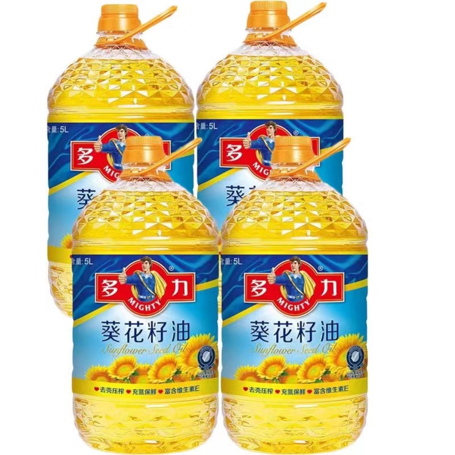 【新日期】多力葵花籽油5L桶+小油压榨食用油5升整箱或者2瓶-阿里巴巴
