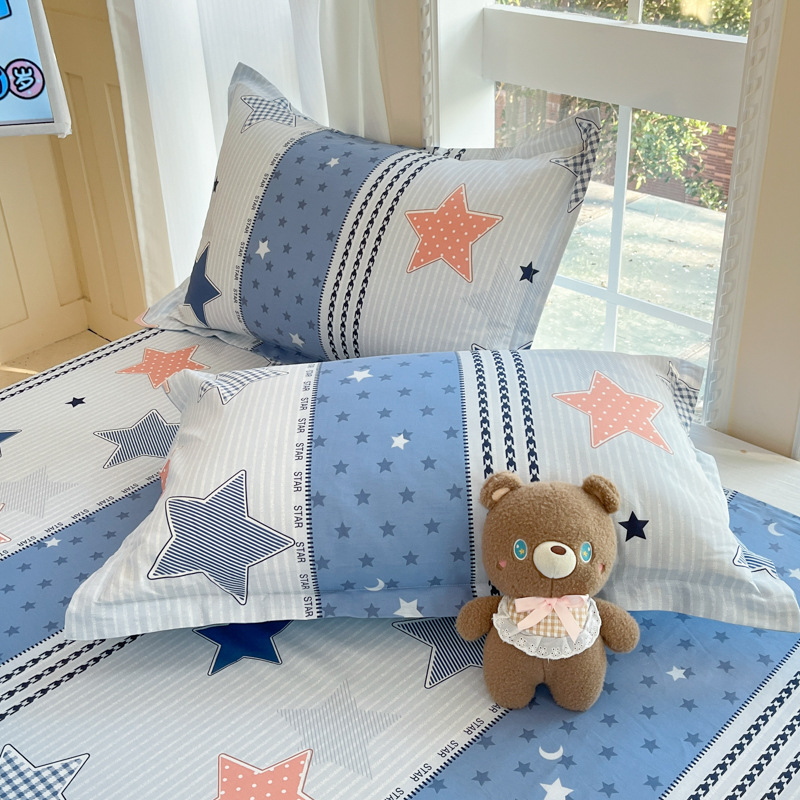Funda de almohada de algodón Un par de fundas de almohada de algodón puro 48x74 Funda interior de núcleo de almohada para niños domésticos individuales 2025 Nuevo estilo