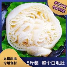 牛肚批发5斤新鲜整个白毛肚商用牛百叶火锅食材牛杂冒菜串串配菜