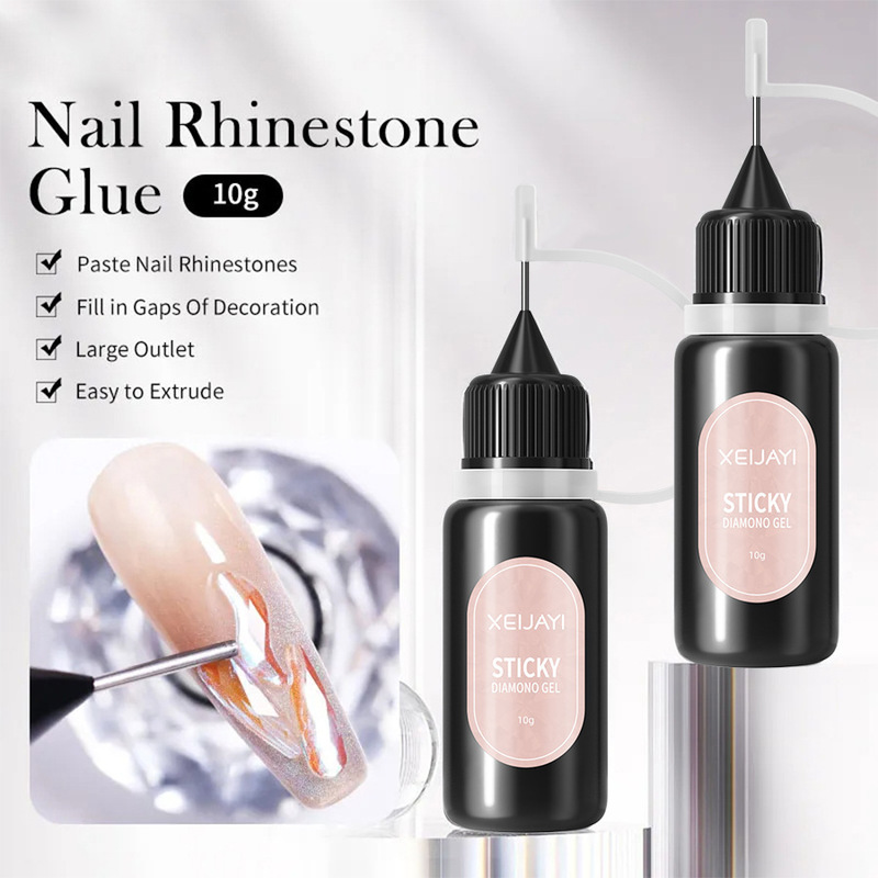 Wash-free Edge Sealing Glue Net Red Soft Fat Stuffing Glue Vigorously Glue Nail Glue Special Nail Glue