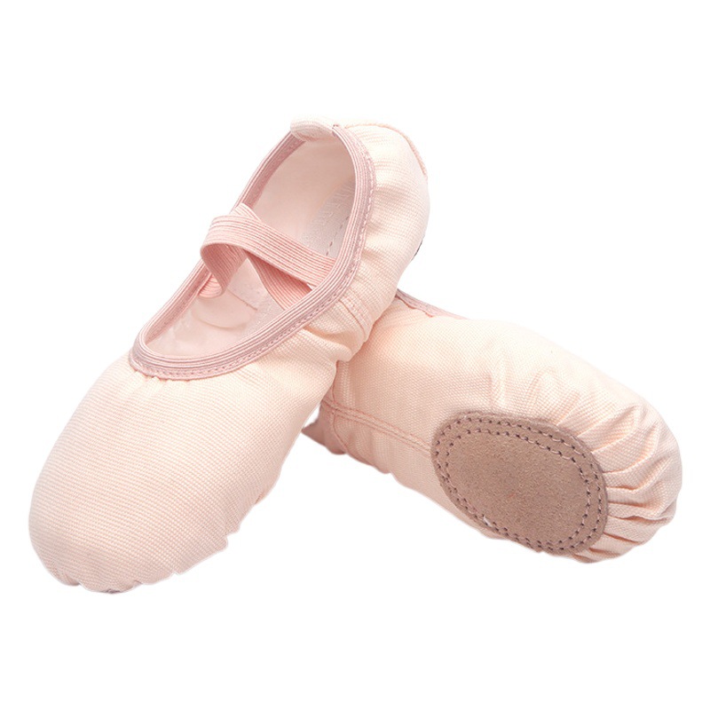 Zapatos de baile para niños sin cordones zapatos de baile para adultos de ballet de fondo suave para interiores práctica de baile zapatos de yoga zapatos de garra de gato para mujeres