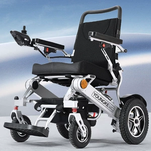 Export Model Foldable Lightweight Fully Automatic Smart Electric Wheelchair for the Elderly and Disabled Remote Control Scooter for the Elderly