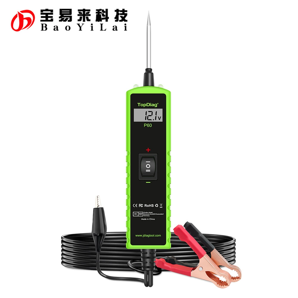 P60 automotive circuit tester 6-30V Многофункциональный детектор цепи для мотоциклов