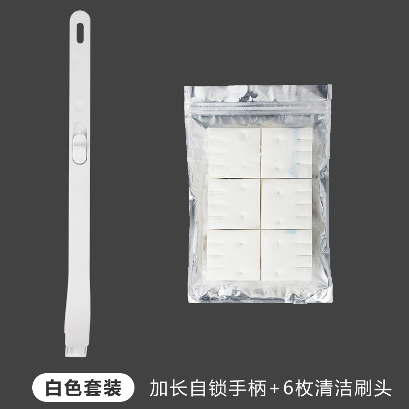 Disposable toilet, brush, changeable set