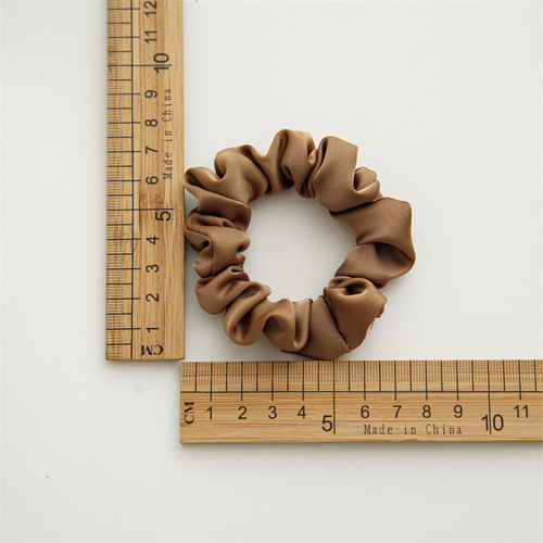  simple temperament French satin small intestine hair tie women's versatile high-end hair tie wholesale