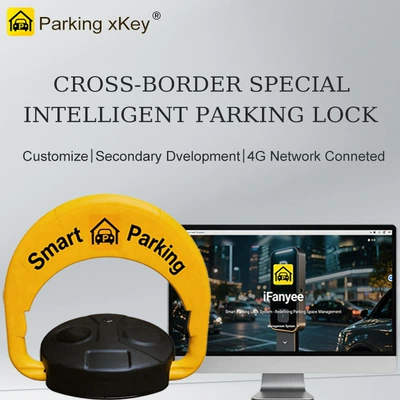 Dual-Mode 4g Parking Lock Charging Station Car lock