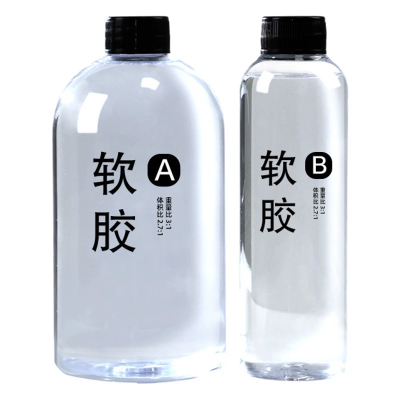 Прозрачный клей в виде капли корпус мобильного телефона мягкий клей 3:1 эпоксидная смола антипригарный ручной Клей AB желтый устойчивый DIY сушеный цветок паз клей для раковины