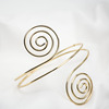 Jewelry, accessory, metal spiral, bracelet, European style, ebay, punk style, wholesale