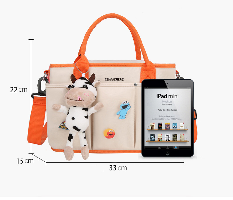 New tote handbag for Mommy, portable, single-shoulder, suitable for hanging baby strollers, large capacity, versatile and high-end Mommy backpack undefined