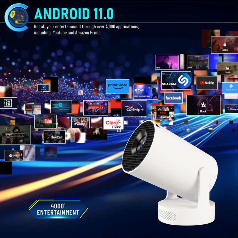 HY300ultra短焦4K投影仪家用超高清卧室投墙智能投影机工厂现货|undefined