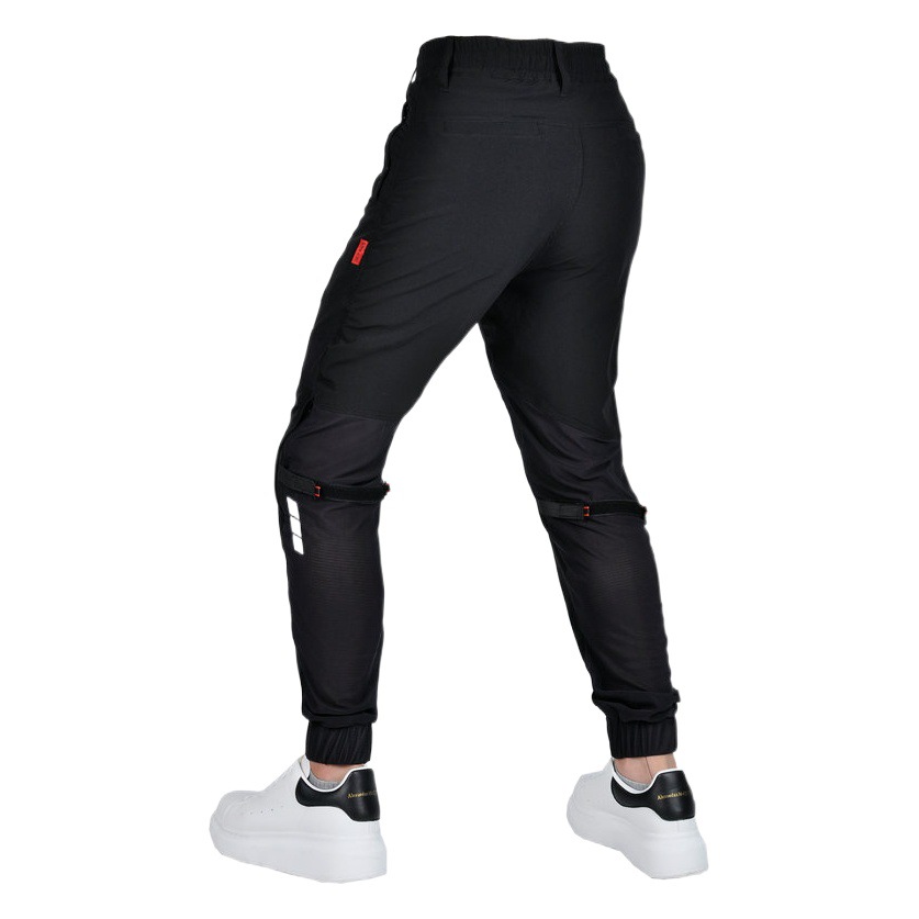 VOLERO motocicleta pantalones de ciclismo de verano para hombres y mujeres flujo de aire bidireccional transpirable a prueba de viento cálido mono de motocicleta resistente a la caída