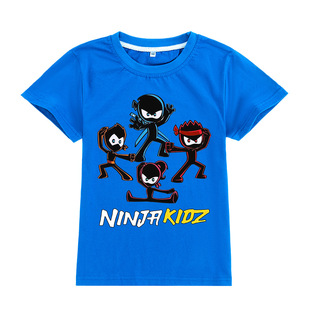 �羳���Q���N��ͨ�D��NINJA KIDZ����T�� ��ͯ��ͨӡ������A078