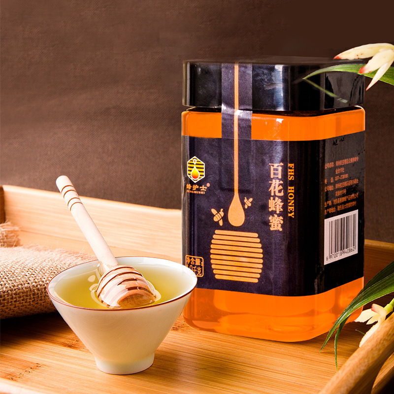 蜂护士农家土蜂蜜500g一斤装百花蜜洋槐蜜自家养原蜜蜂蜜批发厂家