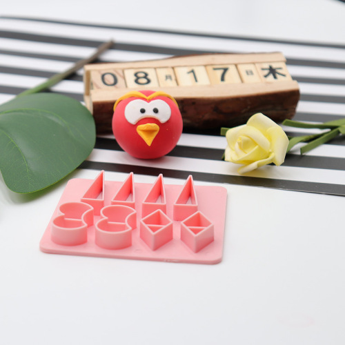 New Handicraft Set Molds for Children - Cute Plastic Animal Cartoon Print Craft Molds
