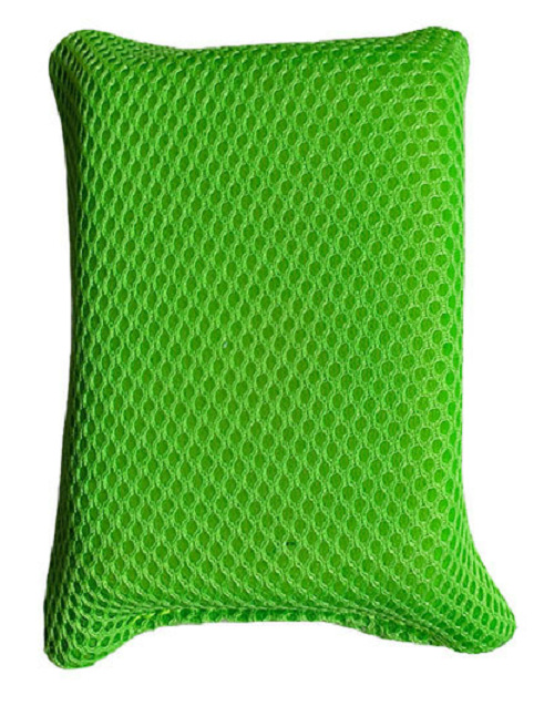 녹색 샌드위치 스펀지 블록