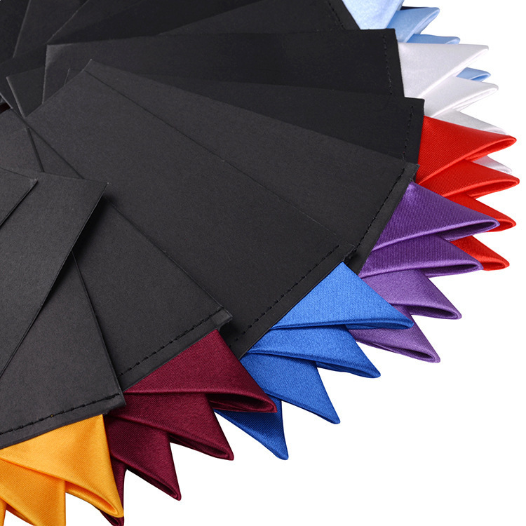 Pocket Square Polyester Silk Formal Business Square Scarf New Chest Square Scarf Wedding Suit Groom Pocket Square Versatile Wedding Accessory Pocket Square Polyester Silk Formal Business Square Scarf New Chest Square Scarf Wedding Suit Groom Pocket Square Versatile Wedding Accessory