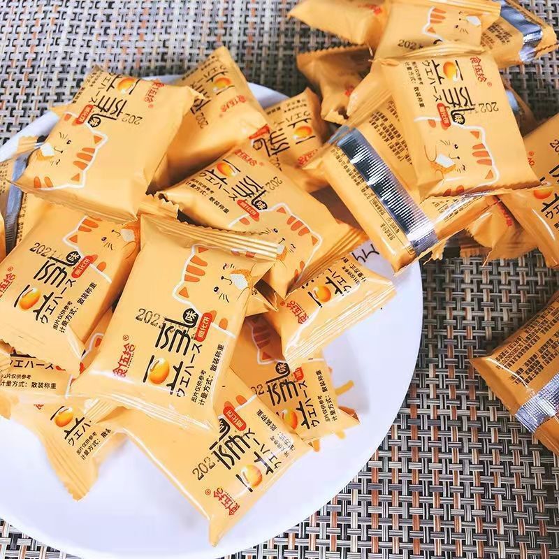 snacks wholesale Red bean Granville biscuit breakfast snacks Full container Independent packing Butter