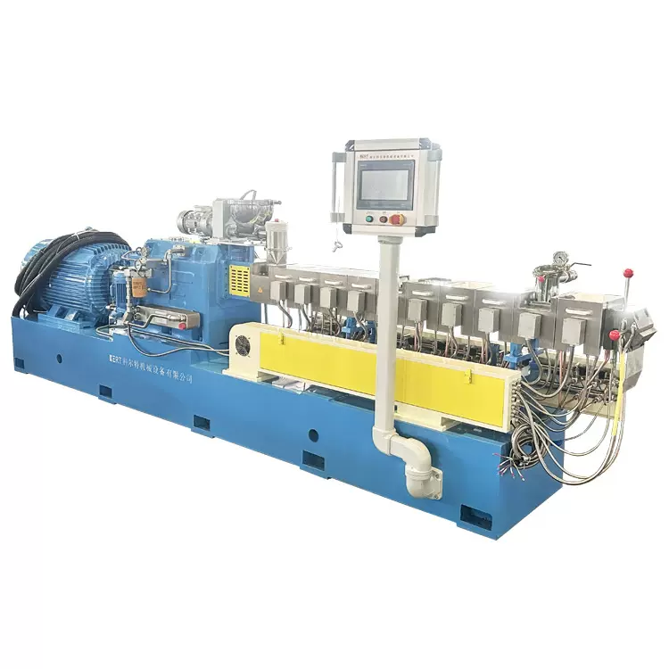 PS加滑石粉填充改性造粒机 工程改性增强塑料挤出造粒生产线