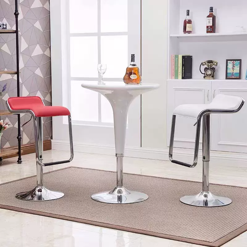 时尚酒吧椅吧台椅旋转椅吧凳营业厅椅升降接待椅子金店高脚凳