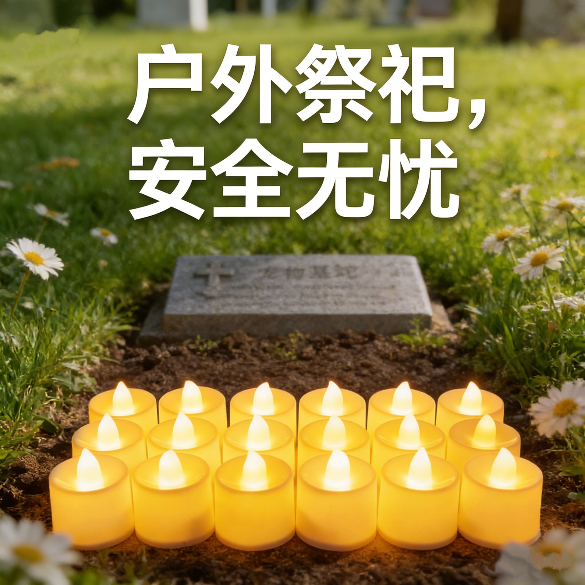 Velas de sacrificio de mascotas LED simulación de cera de té lámpara larga para gatos y perros en el siglo pasado lámpara de conmemoración vela de incienso