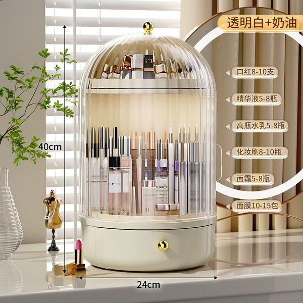 Transparent white + cream★