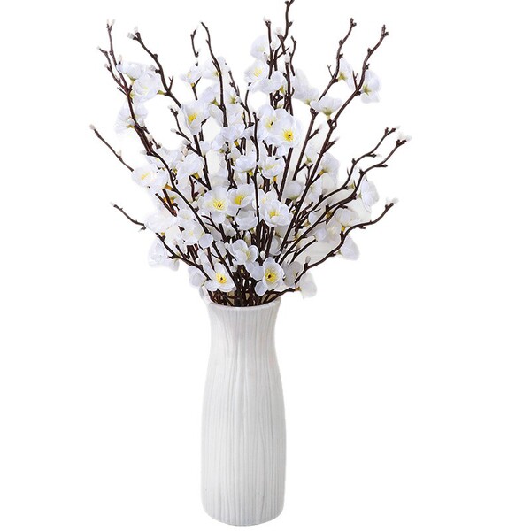Simulated fake flowers and plum blossoms 55CM single mini plum…