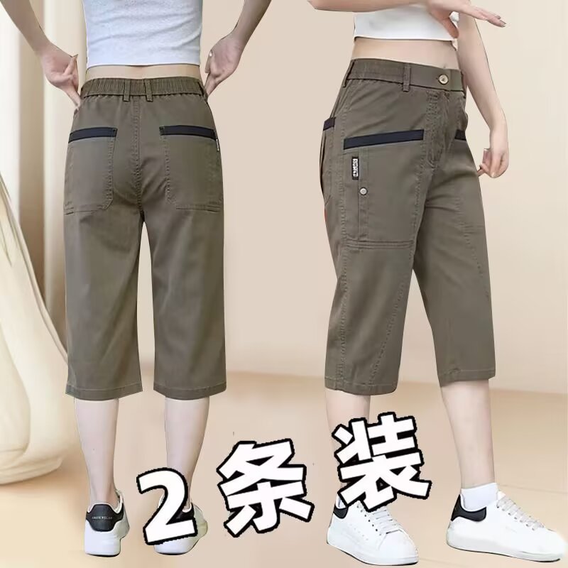 Versatile New Ins Trendy Harajuku Lyocell Tencel Casual Shorts Men Breathable Cropped Pants No Brand Lazy