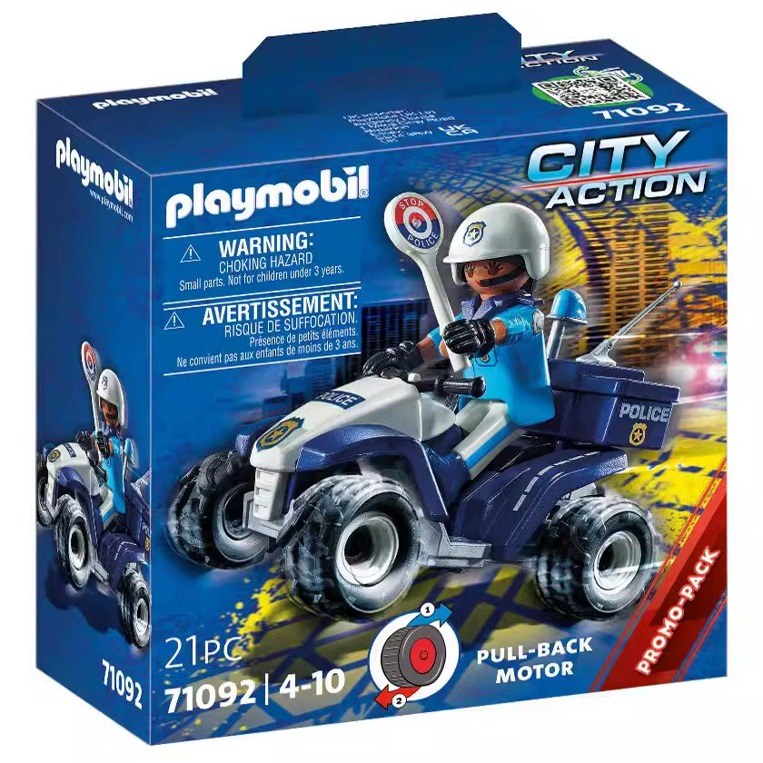 Playmobil, импорт Мобильный мир, полицейская машина, конструктор, игрушка, Германия