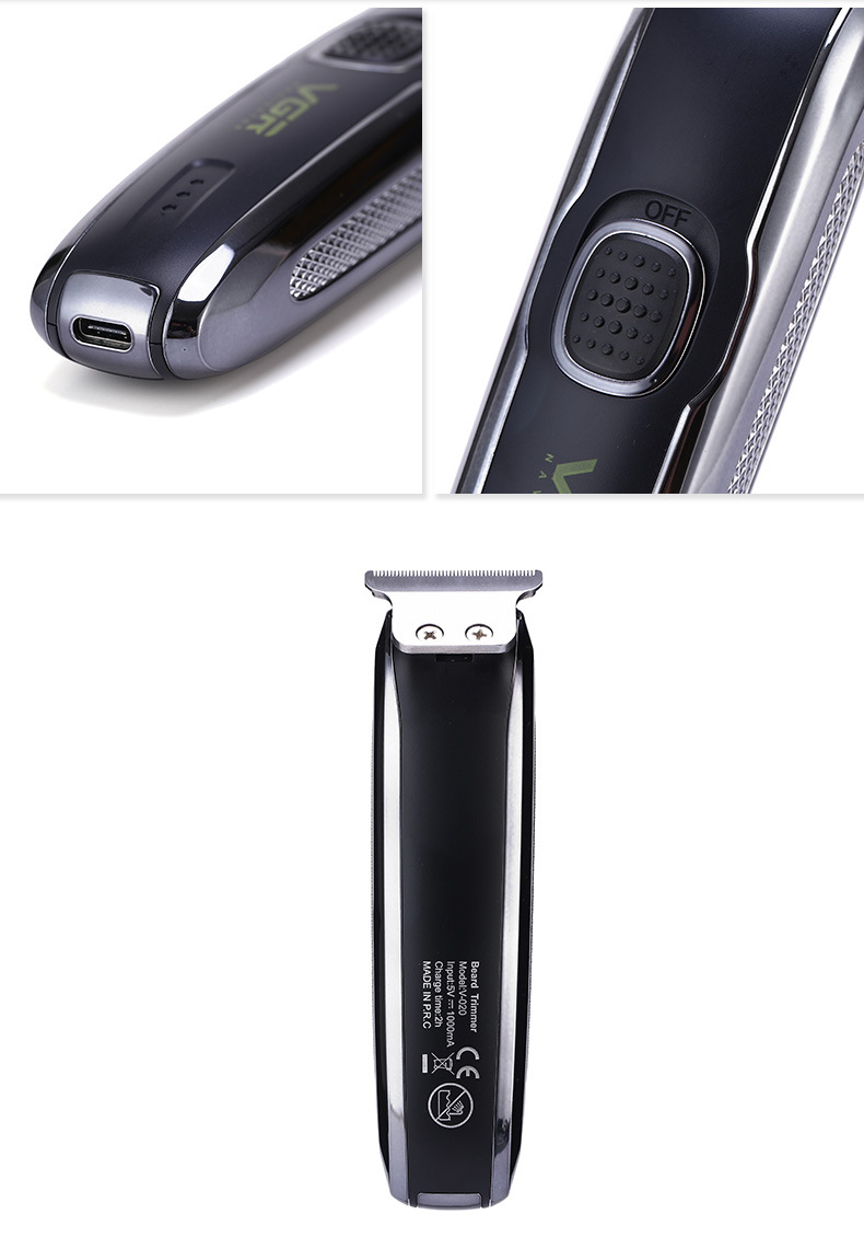 Electric Hair Clipper Rechargeable Cordless Professional Trimmer_voghion.com