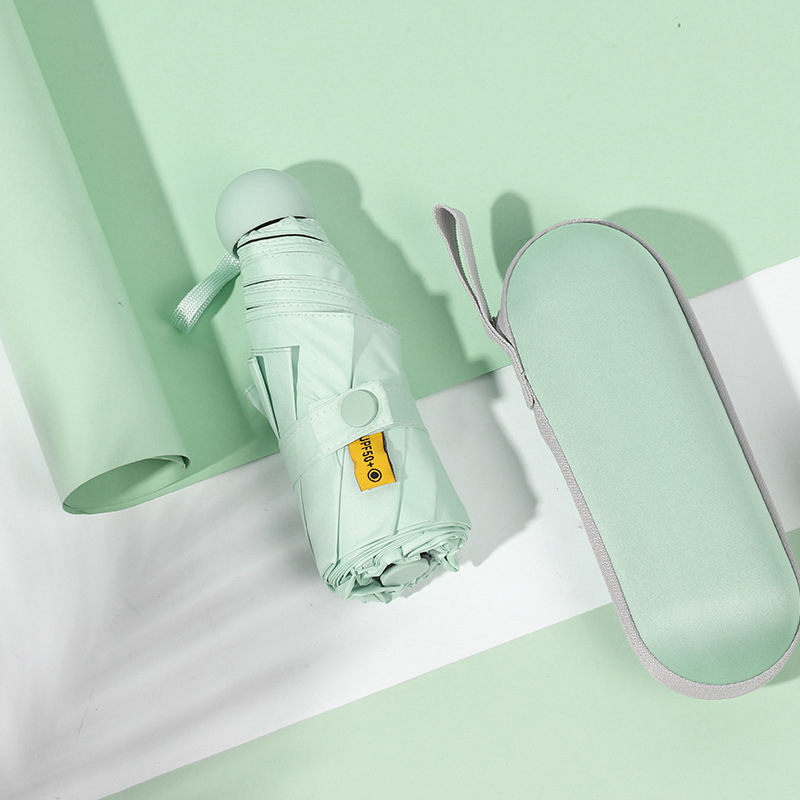 Protección solar 50% de descuento para mujeres sombrillas de cápsula sombrillas