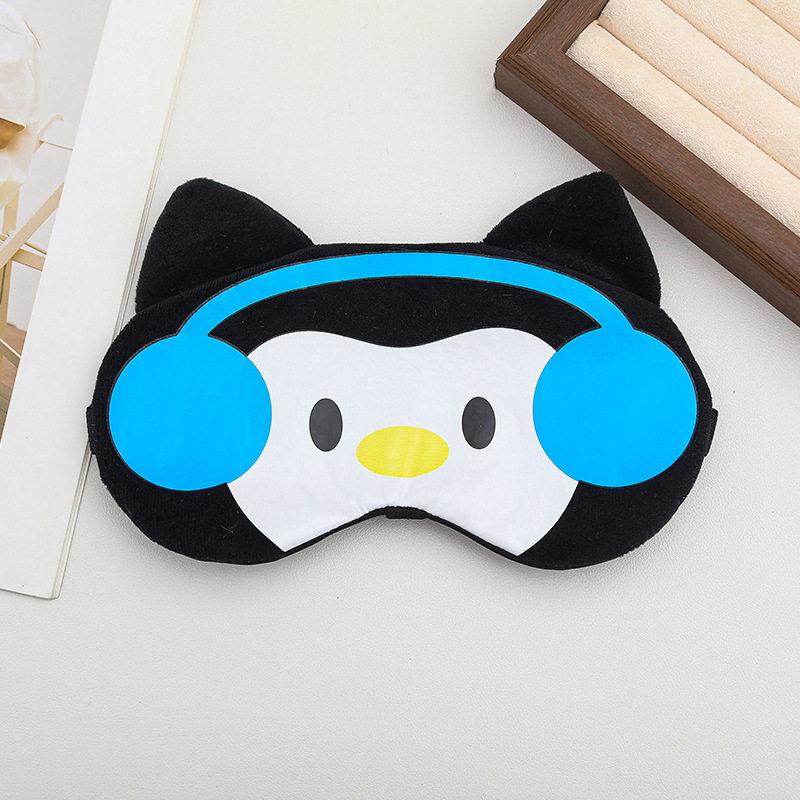 子供や学生向けの新しいかわいくて面白いスリーピングアイマスク、遮光スリーピングアイスパック、ホットおよびコールドダブルアイマスク、卸売在庫あり|undefined